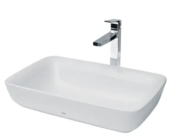PJS06WE Chậu đá cẩm thạch nhân tạo đặt bàn