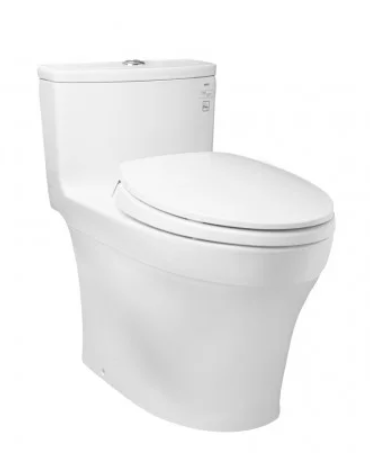 MS885DT2 Bàn toilet một khối, nắp bàn cầu đóng êm TC393VS