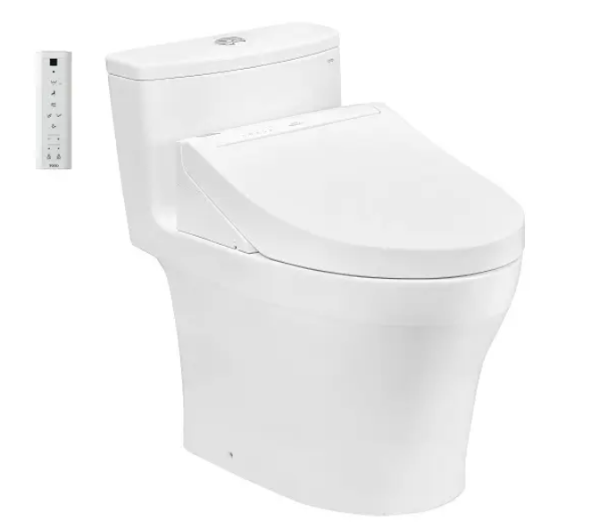 MS885CDW15 Bàn cầu một khối kèm nắp rửa điện tử WASHLET dòng C5