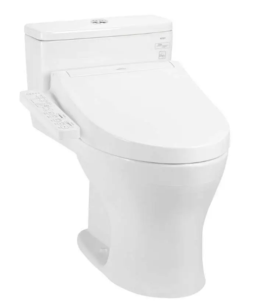 MS855CDW17 Bàn cầu một khối kèm nắp rửa điện tử WASHLET dòng C2