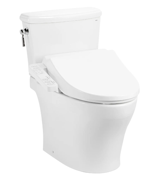 CS986GW18 Bàn cầu hai khối kèm nắp rửa điện tử WASHLET dòng C2 cơ bản TCF23710AAA