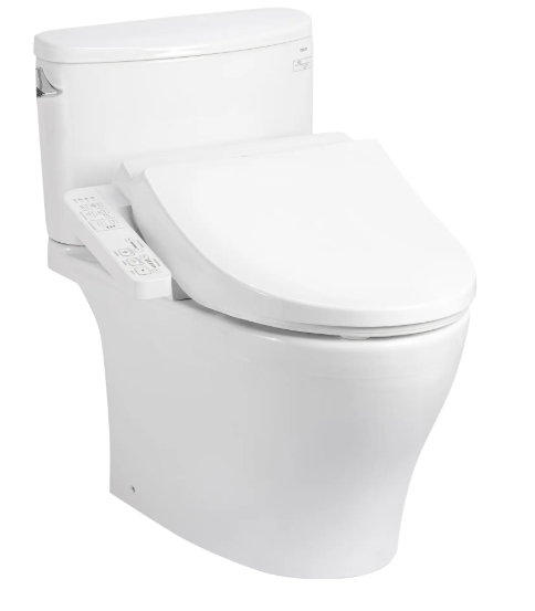 CS767RW18 Bàn cầu hai khối kèm nắp rửa điện tử WASHLET dòng C2 cơ bản TCF23710AAA
