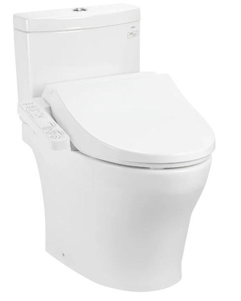 CS769DRW18 Bàn cầu hai khối kèm nắp rửa WASHLET Series C2 cơ bản TCF23710AAA