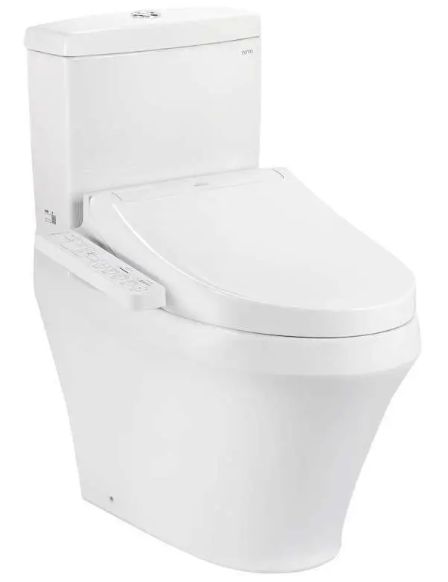 CS948CDW17 Bàn cầu hai khối kèm nắp rửa điện tử WASHLET dòng C2