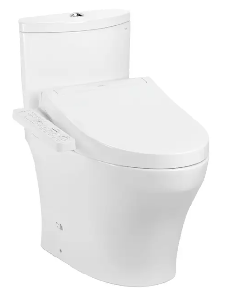 CS838CDW17 Bàn cầu hai khối kèm nắp rửa điện tử WASHLET dòng C2