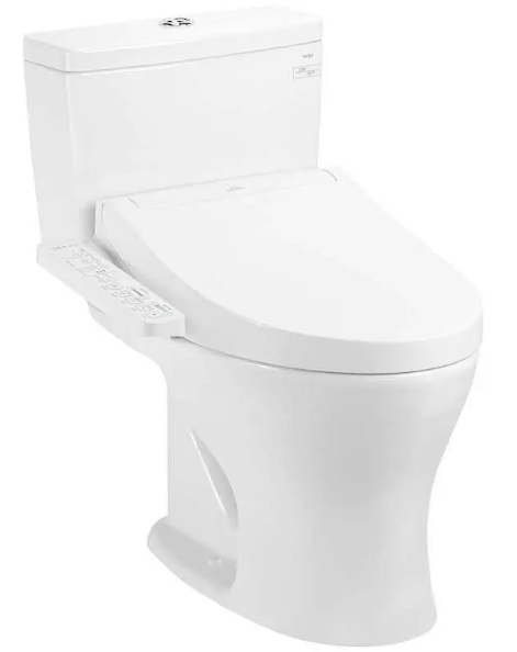 CS735DW16 Bàn cầu 2 khối kèm nắp rửa điện tử WASHLET dòng C2
