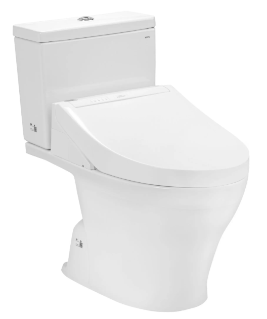 CS326DW14 Bàn cầu hai khối kèm nắp rửa điện tử WASHLET dòng C5 TCF24410AAA