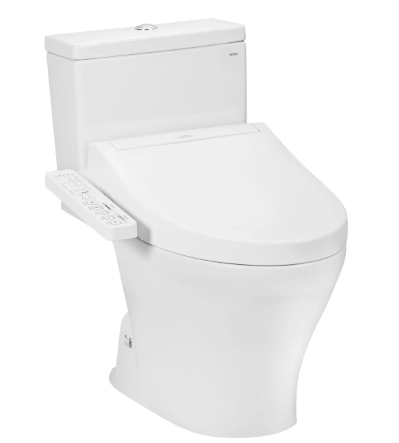 CS326DW16 Bàn cầu hai khối kèm nắp rửa điện tử WASHLET dòng C2 TCF23410AAA