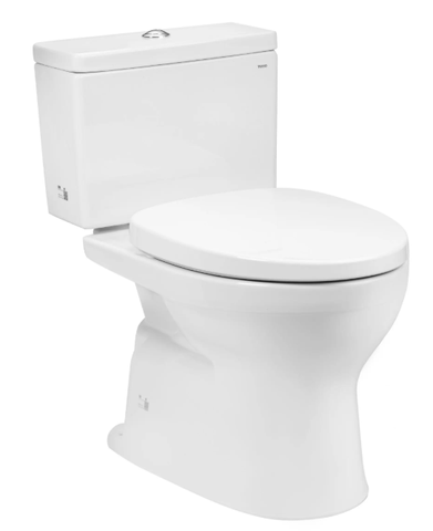  CS302DT3 Bàn cầu hai khối kèm nắp đóng êm TC385VS 