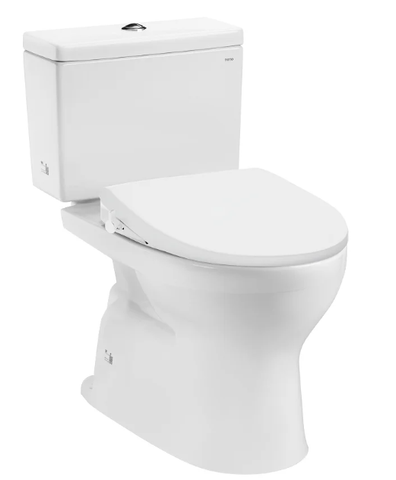  CS302DE4 Bàn cầu hai khối kèm nắp rửa ECOWASHER TCW1211A 