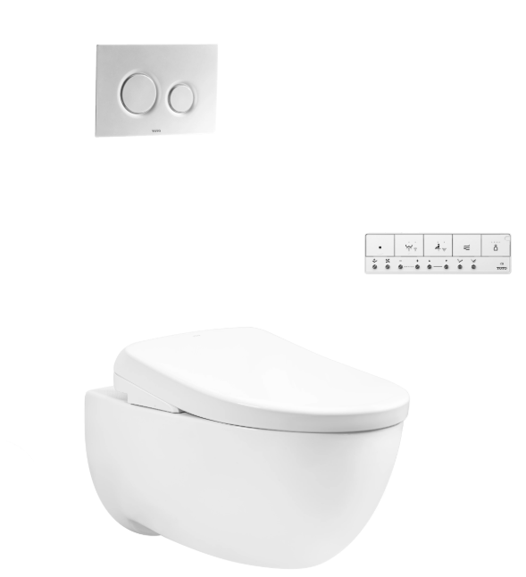 CW812REA/TCF47360GAA/WH172AAT/TCA546/MB174P#SS Bàn cầu treo tường kết hợp nắp rửa điện tử WASHLET dòng S7 – TCF47360GAA