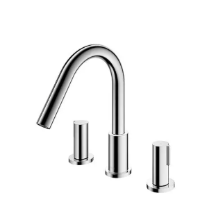 TBG11201B Vòi nước bồn tắm TBG11201B nóng lạnh GF (3 lỗ)
