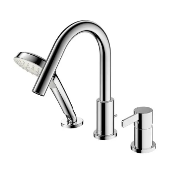 TBG11305AA Vòi xả bồn nóng lạnh kèm sen tắm GF (3 lỗ)