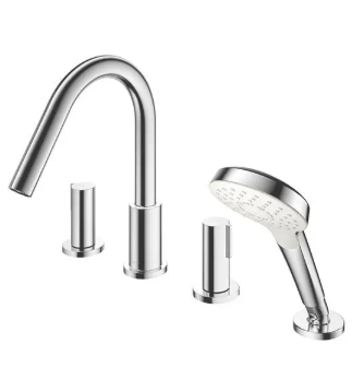 TBG11202A Vòi sen bồn tắm nằm TBG11202A kèm sen tắm GF (4 lỗ)