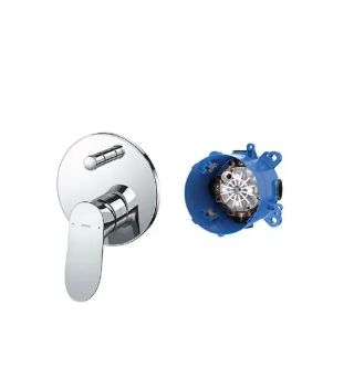 TBG01304BA/TBN01001B Van gật gù điều chỉnh nóng lạnh GO kèm nút chuyển hướng và phụ kiện âm tường