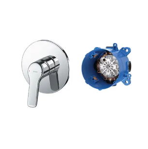 TBG03303B/TBN01001B Van gật gù điều chỉnh nóng lạnh GS kèm phụ kiện âm tường