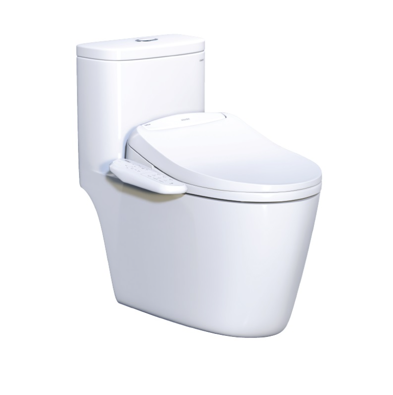 C1364F + TAF400H Bàn cầu kết hợp nắp điện tử