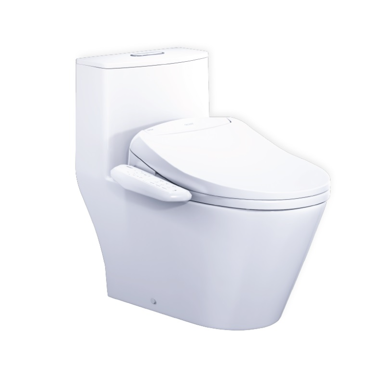 C1363F + TAF400H Bàn cầu kết hợp nắp điện tử