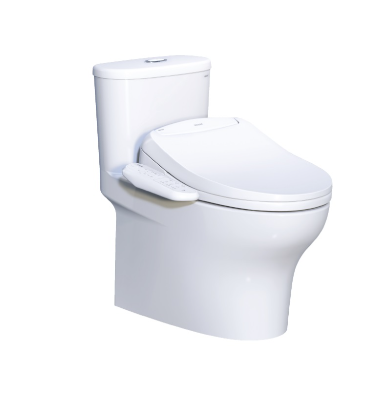 C1394F + TAF400H Bàn Cầu Một Khối kết hợp điện tử