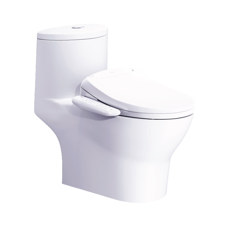 C1375F + TAF400H Bàn cầu kết hợp nắp điện tử