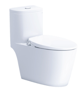 C1364F + TAF060 Bàn cầu kết hợp nắp cơ đa năng