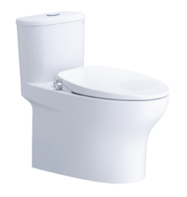 C1394F + TAF060 Bàn cầu kết hợp nắp cơ đa năng