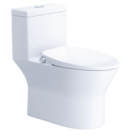 C1374F + TAF060 Bàn cầu kết hợp nắp cơ đa năng