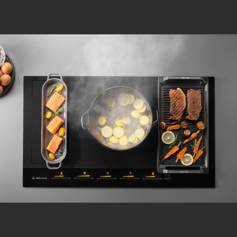  Bếp kính âm 5 từ Skylux MH-885 