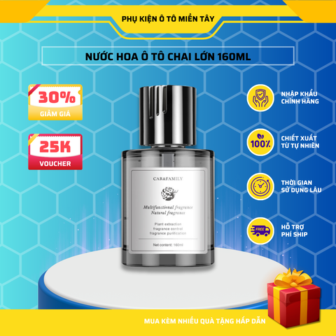 Nước Hoa Ô Tô Cao Cấp, Chuyên Dùng Cho Xe Hơi, Ô TÔ Khử Mùi Trang Trí Ô tô Chai Lớn 160ml