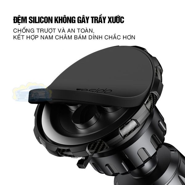Giá Đỡ Điện Thoại Trên Ô tô Sử Dụng Nam Châm, Xoay 360 Nhiều Góc Độ, Nhỏ Gọn, Dễ Sử Dụng YESIDO