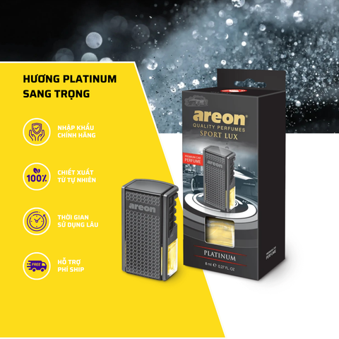 Nước Hoa Ô tô Kẹp Cửa Gió Điều Hòa AREON Nhập Khẩu Bulgaria, Thơm Nhanh, Khử Mùi Xe Hơi