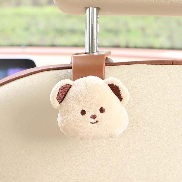Móc Treo Đồ Trên Ô Tô, Xe Hơi Hoạt Hình Gấu Bông Dễ Thương
