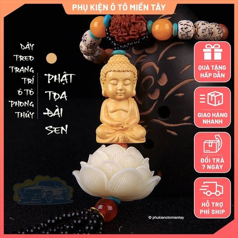 Dây Treo Trang Trí Ô Tô Phong Thủy Hình Phật