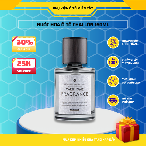 Nước Hoa Ô Tô Cao Cấp, Chuyên Dùng Cho Xe Hơi, Ô TÔ Khử Mùi Trang Trí Ô tô Chai Lớn 160ml
