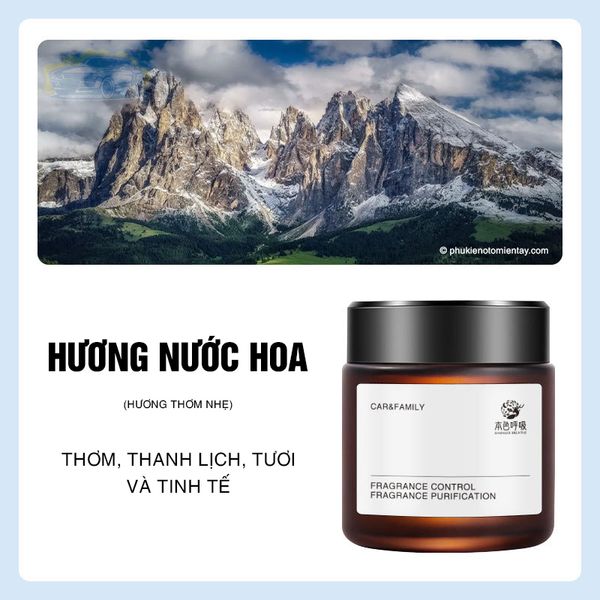 Sáp Thơm Ô Tô Cao Cấp, Chuyên Dùng Cho Xe Hơi Ô tô, Khử Mùi Trang Trí Ô tô, Khuếch Tán Hương Thơm
