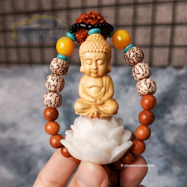 Dây Treo Trang Trí Ô Tô Phong Thủy Hình Phật