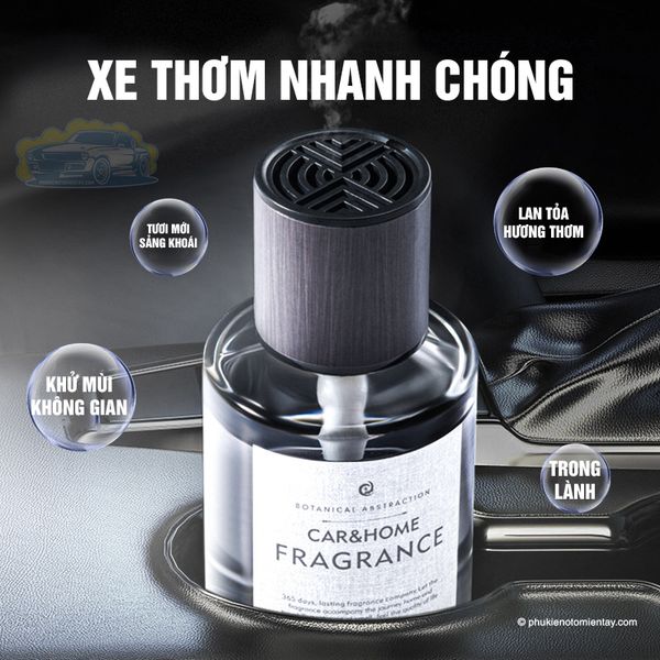 Nước Hoa Ô Tô Cao Cấp, Chuyên Dùng Cho Xe Hơi, Ô TÔ Khử Mùi Trang Trí Ô tô Chai Lớn 160ml