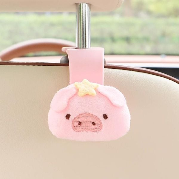 Móc Treo Đồ Trên Ô Tô, Xe Hơi Hoạt Hình Gấu Bông Dễ Thương