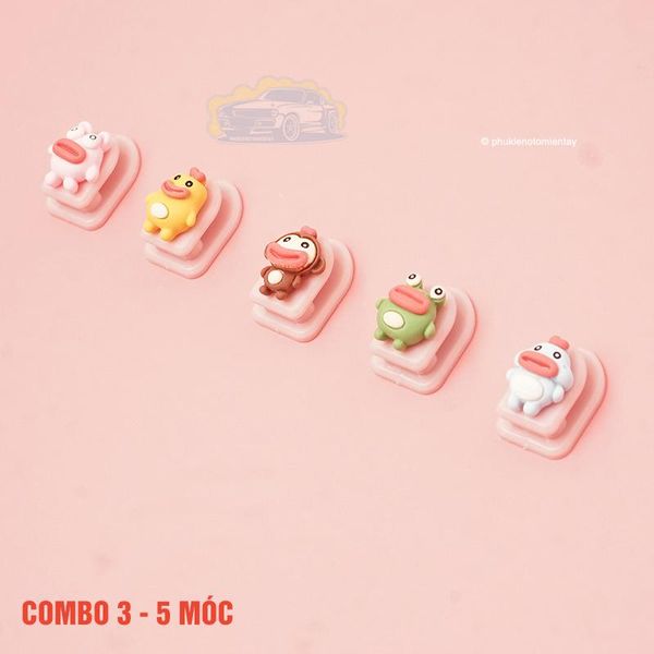 Móc Treo Đồ Mini Trên Xe Ô tô, Tủ Lạnh, Bàn Làm Việc Hoạt Hình Dễ Thương