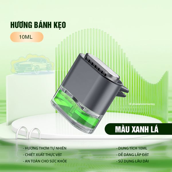 Nước Hoa Ô Tô Cao Cấp Nhập Khẩu Kẹp Cửa Gió Điều Hòa Xe Hơi Hương Thơm Khử Mùi Xe
