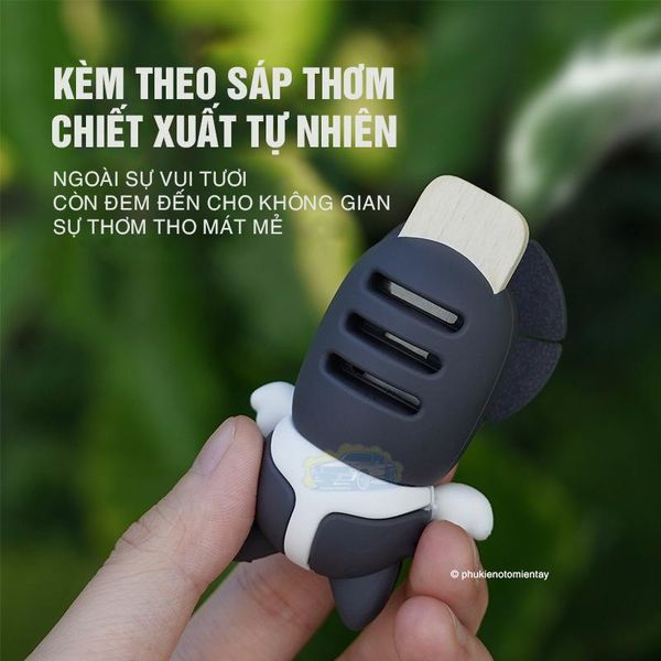 Mô Hình Trang Trí Ô Tô Chó Corgi Chuyển Động – Trang Trí Nội Thất Ô Tô Sáp Thơm Khuếch Tán Hương Thơm