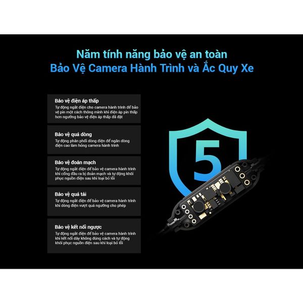 KIT Kết Nối DDPai OBD Hardwire Kit Type C - Giám Sát Đỗ Xe 24h - Hàng Chính Hãng - Bảo Hành 12 Tháng