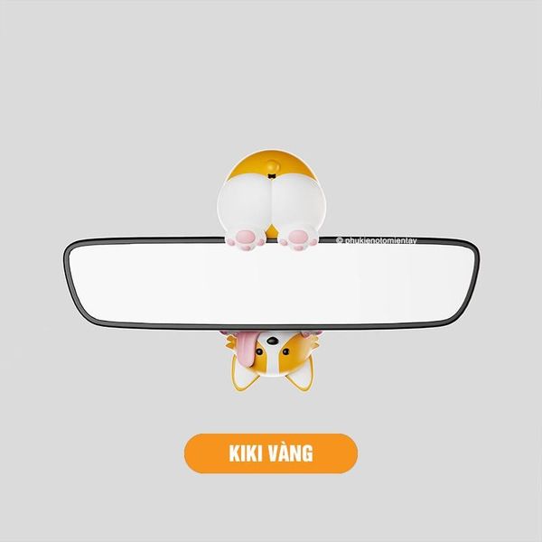 Mô Hình Trang Trí Ô Tô Chó Corgi Chuyển Động – Trang Trí Nội Thất Ô Tô Sáp Thơm Khuếch Tán Hương Thơm