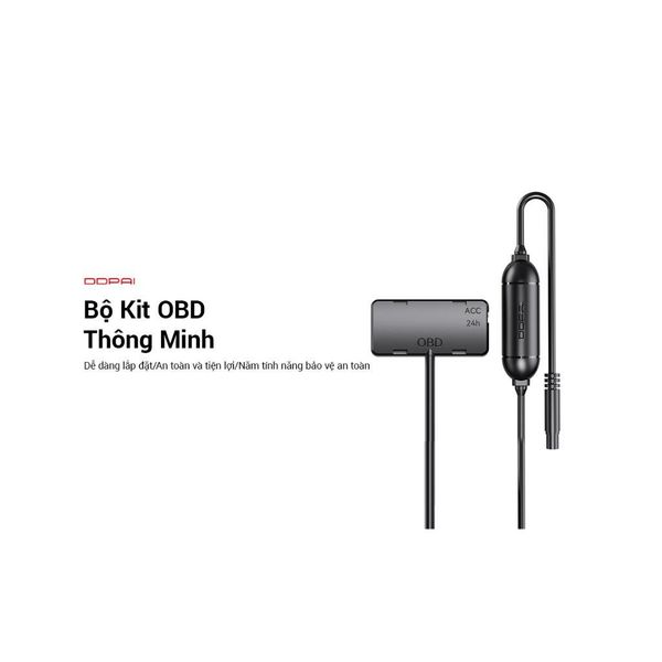 KIT Kết Nối DDPai OBD Hardwire Kit Type C - Giám Sát Đỗ Xe 24h - Hàng Chính Hãng - Bảo Hành 12 Tháng