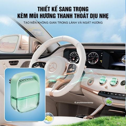 Nước Hoa Ô tô Kẹp Cửa Gió Điều Hòa Thơm Nhanh Khử Mùi Xe Nội Thất Ô tô Mẫu Mới