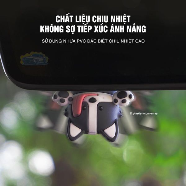 Mô Hình Trang Trí Ô Tô Chó Corgi Chuyển Động – Trang Trí Nội Thất Ô Tô Sáp Thơm Khuếch Tán Hương Thơm