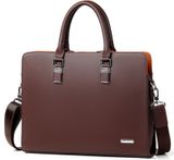  Cặp da công sở cao cấp FSDWG 0026 đựng laptop tài liệu màu nâu 