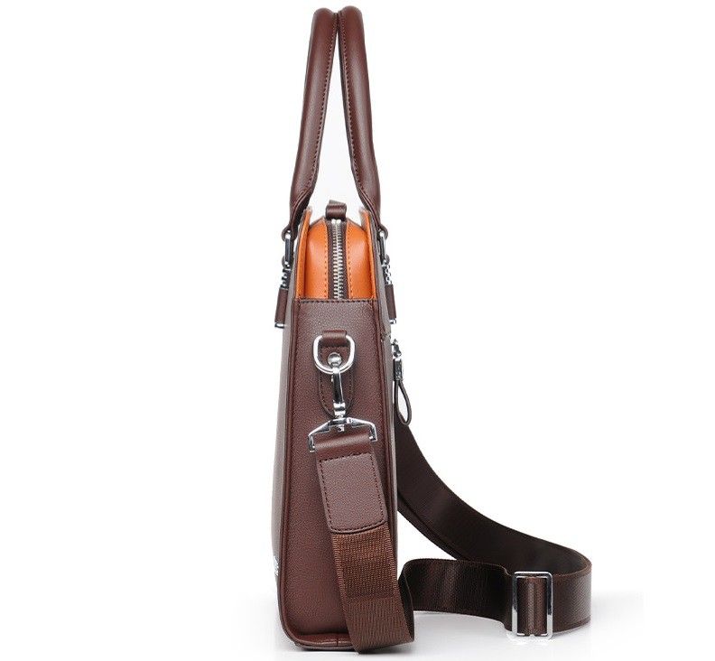  Cặp da công sở cao cấp FSDWG 0026 đựng laptop tài liệu màu nâu 