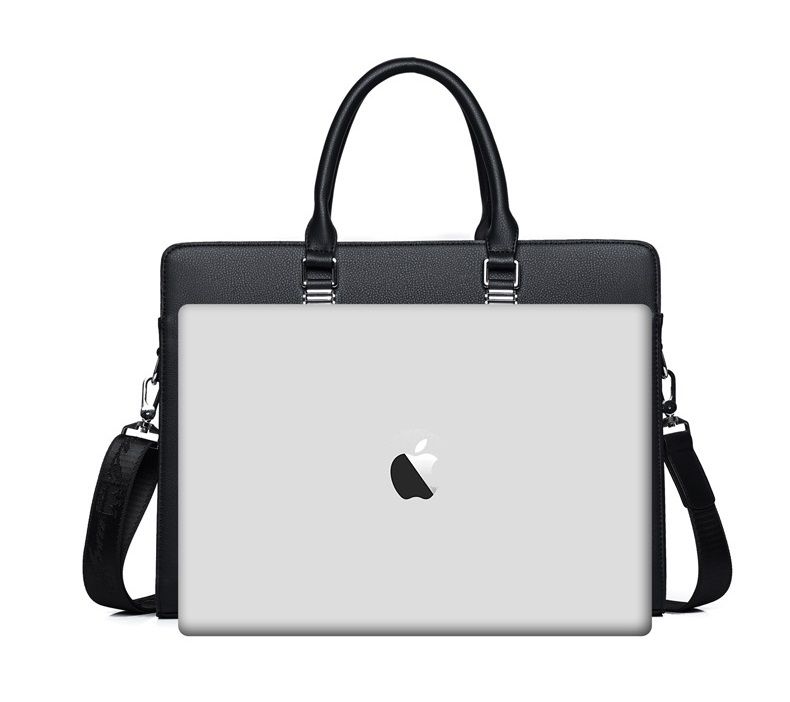  Cặp da công sở cao cấp FSDWG 0026 đựng laptop tài liệu màu xanh đen 