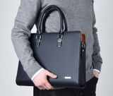  Cặp da công sở cao cấp FSDWG 0026 đựng laptop tài liệu màu xanh đen 